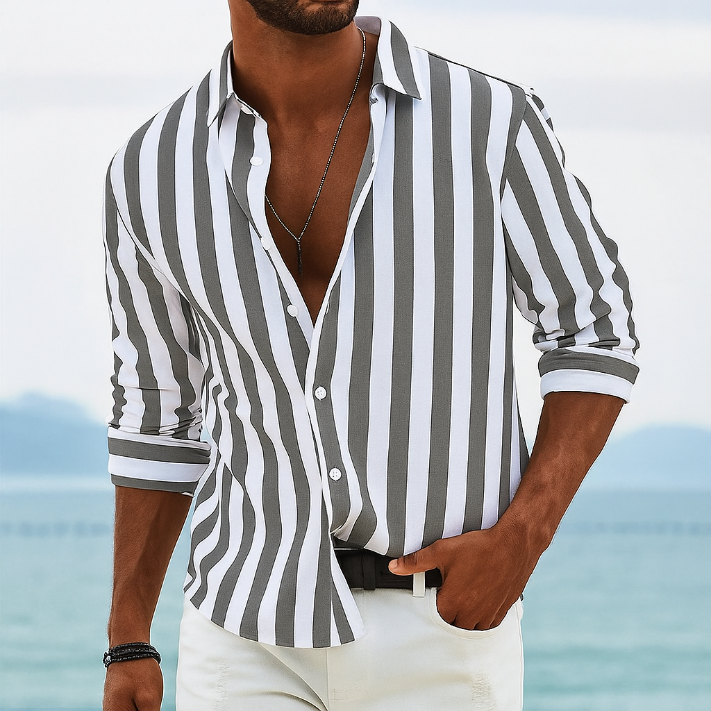 Milan Stylowa Koszula w Paski