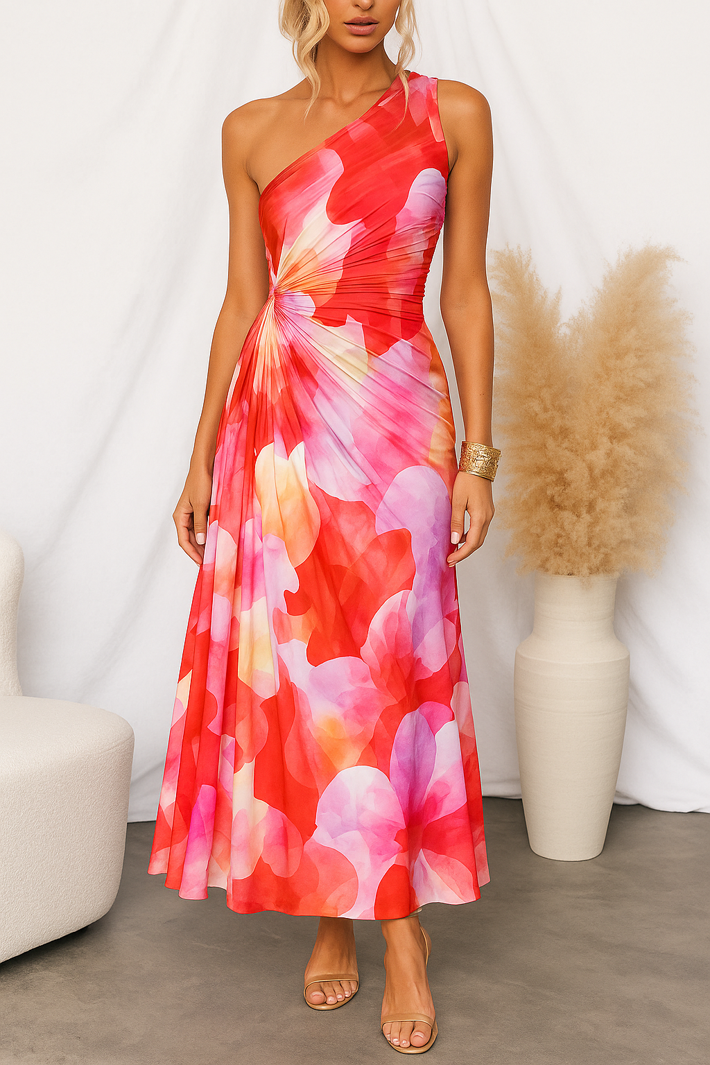 Julia™ | Kwiatowa Sukienka Maxi – Urzekające piękno, które przyciąga wszystkie spojrzenia