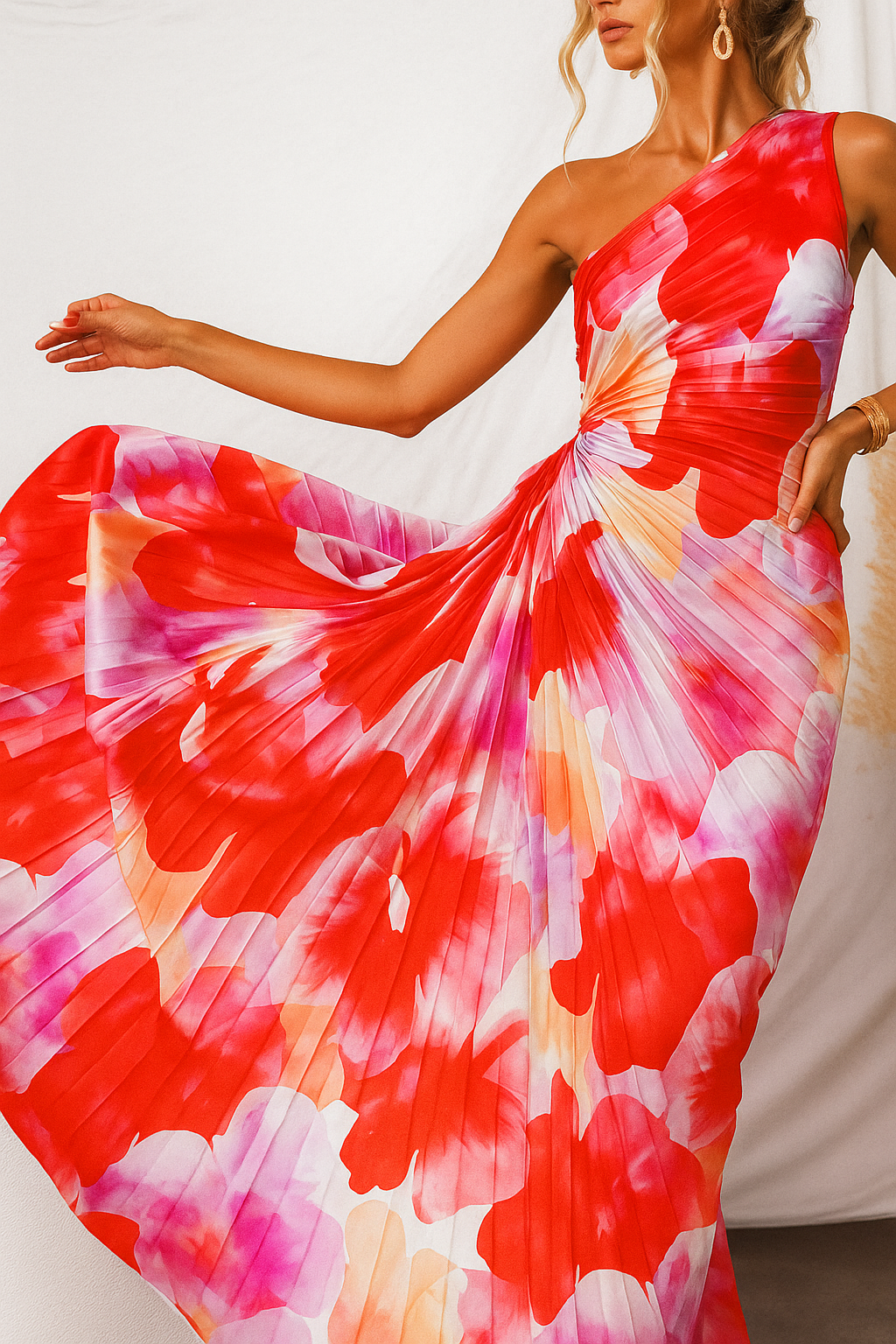 Julia™ | Kwiatowa Sukienka Maxi – Urzekające piękno, które przyciąga wszystkie spojrzenia