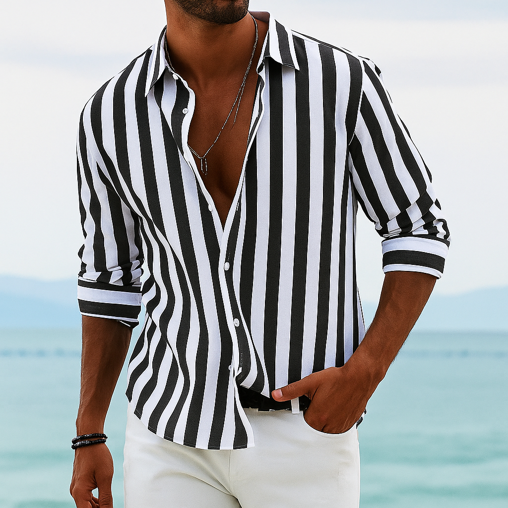 Milan Stylowa Koszula w Paski