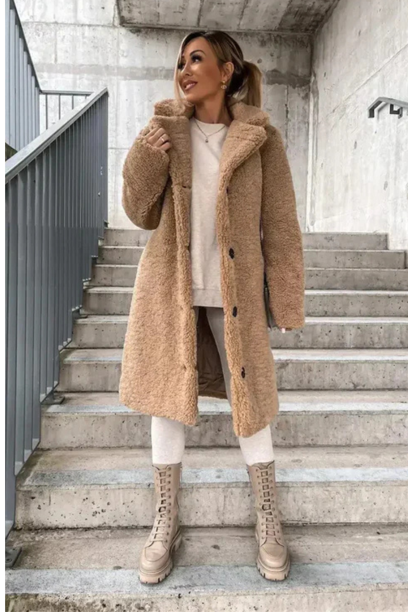 Klaudia Ciepła Kurtka Teddy