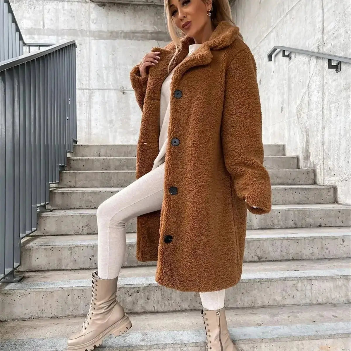 Klaudia Ciepła Kurtka Teddy
