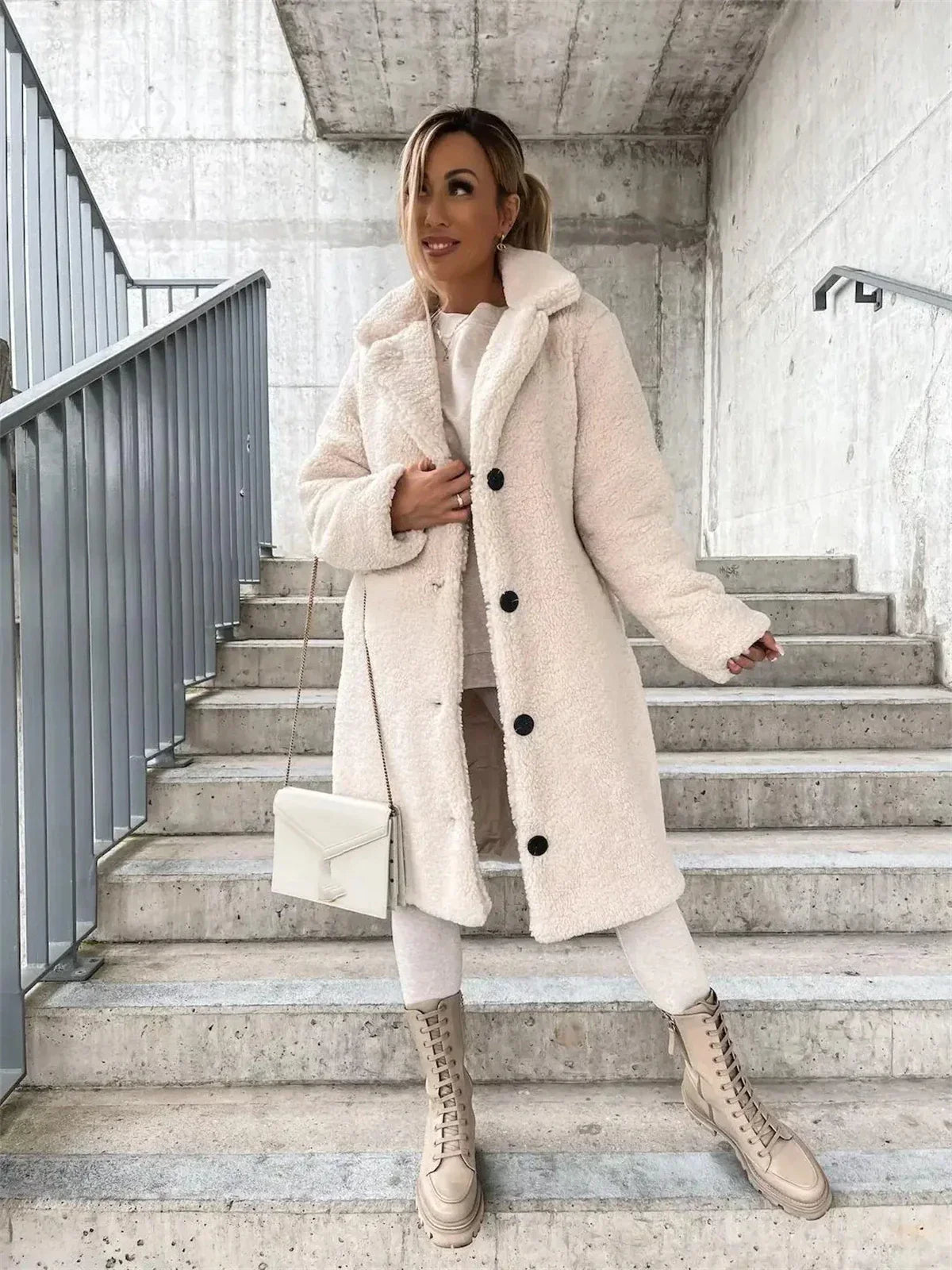 Klaudia Ciepła Kurtka Teddy