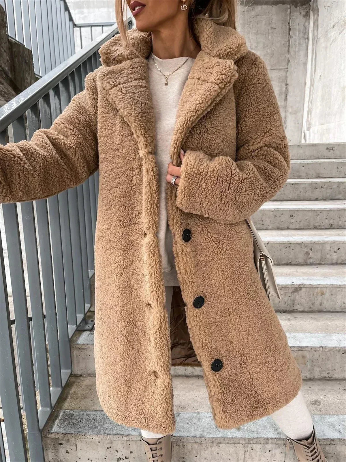 Klaudia Ciepła Kurtka Teddy