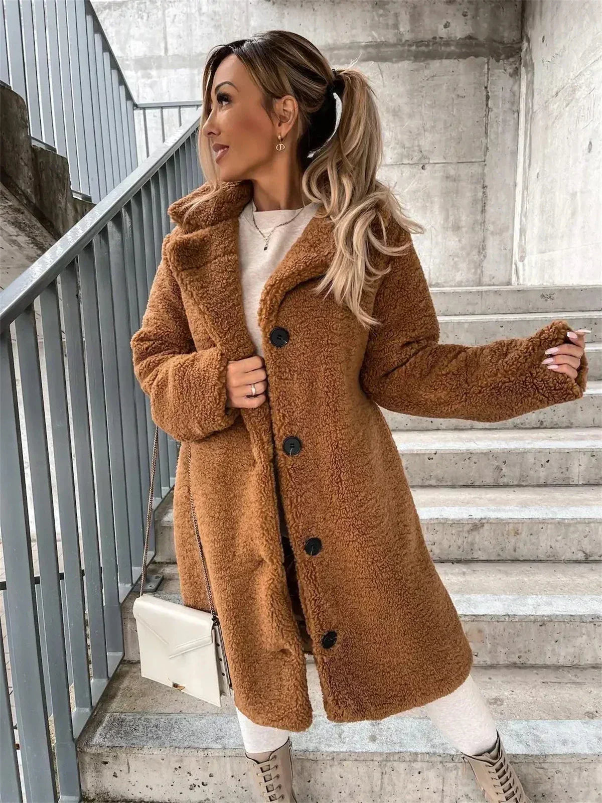 Klaudia Ciepła Kurtka Teddy
