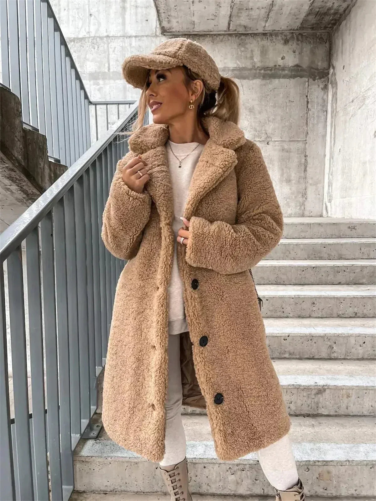 Klaudia Ciepła Kurtka Teddy