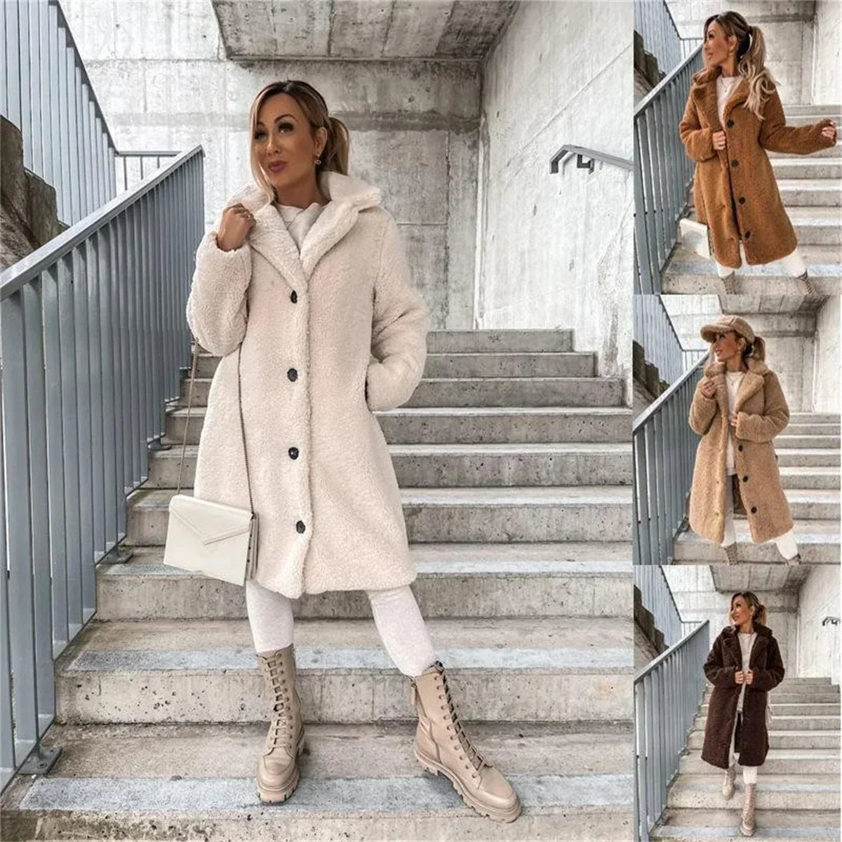 Klaudia Ciepła Kurtka Teddy