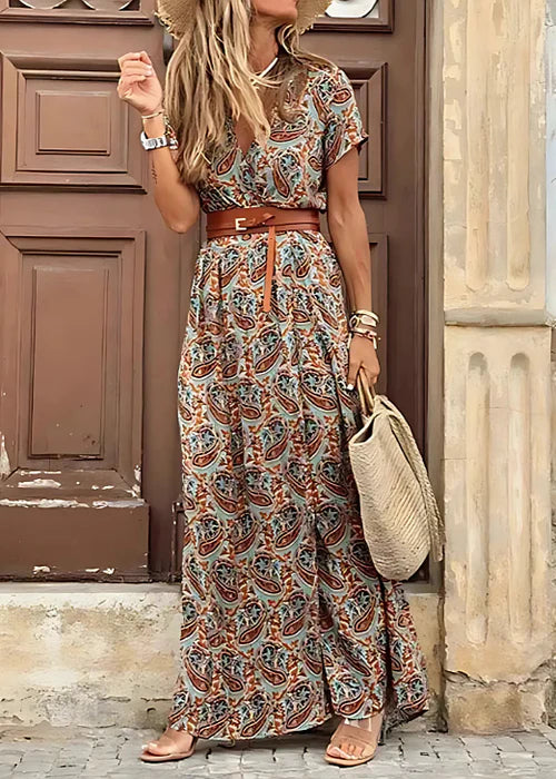 Ingrid – Boho Sukienka Maxi