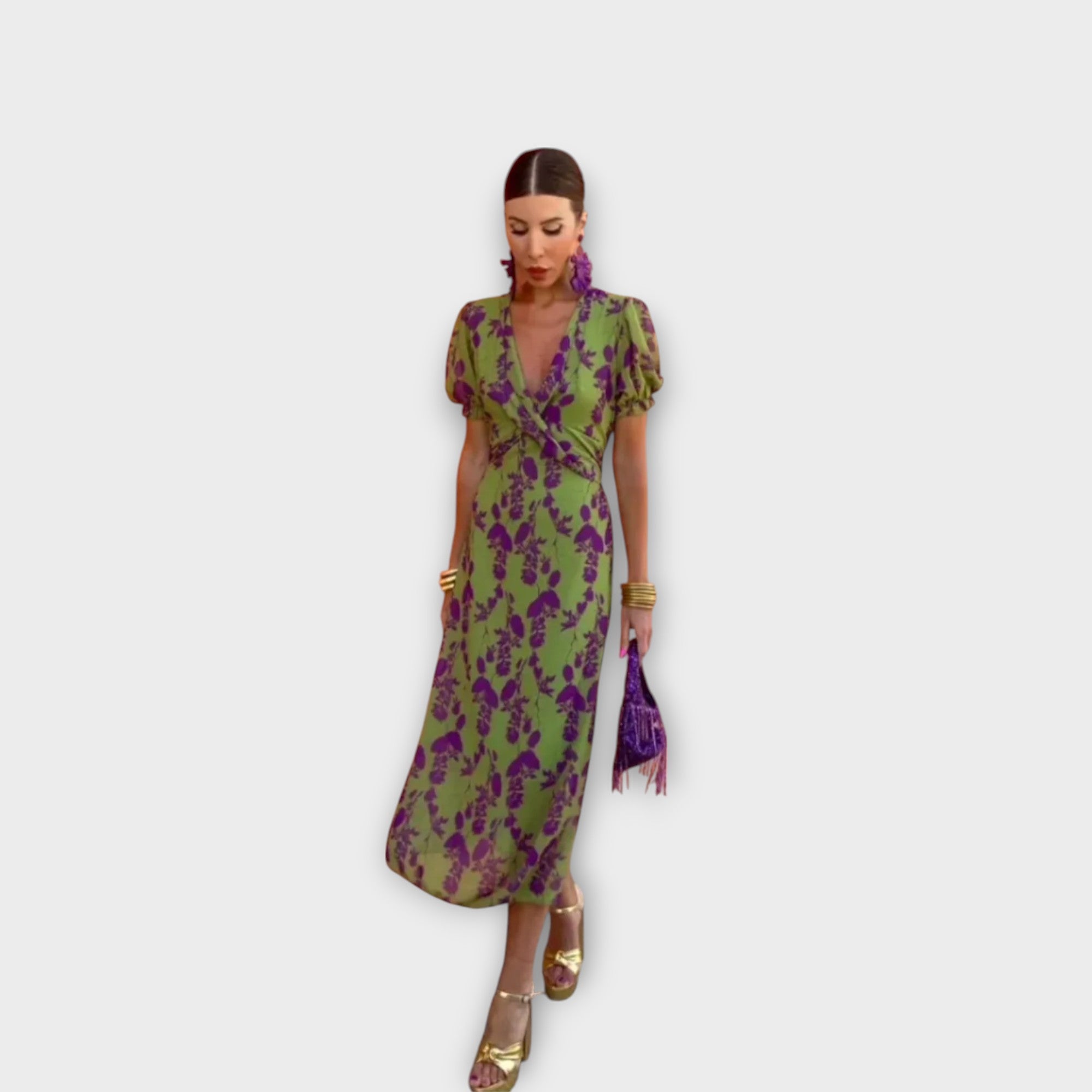 Kaya Wyrafinowana Letnia Sukienka