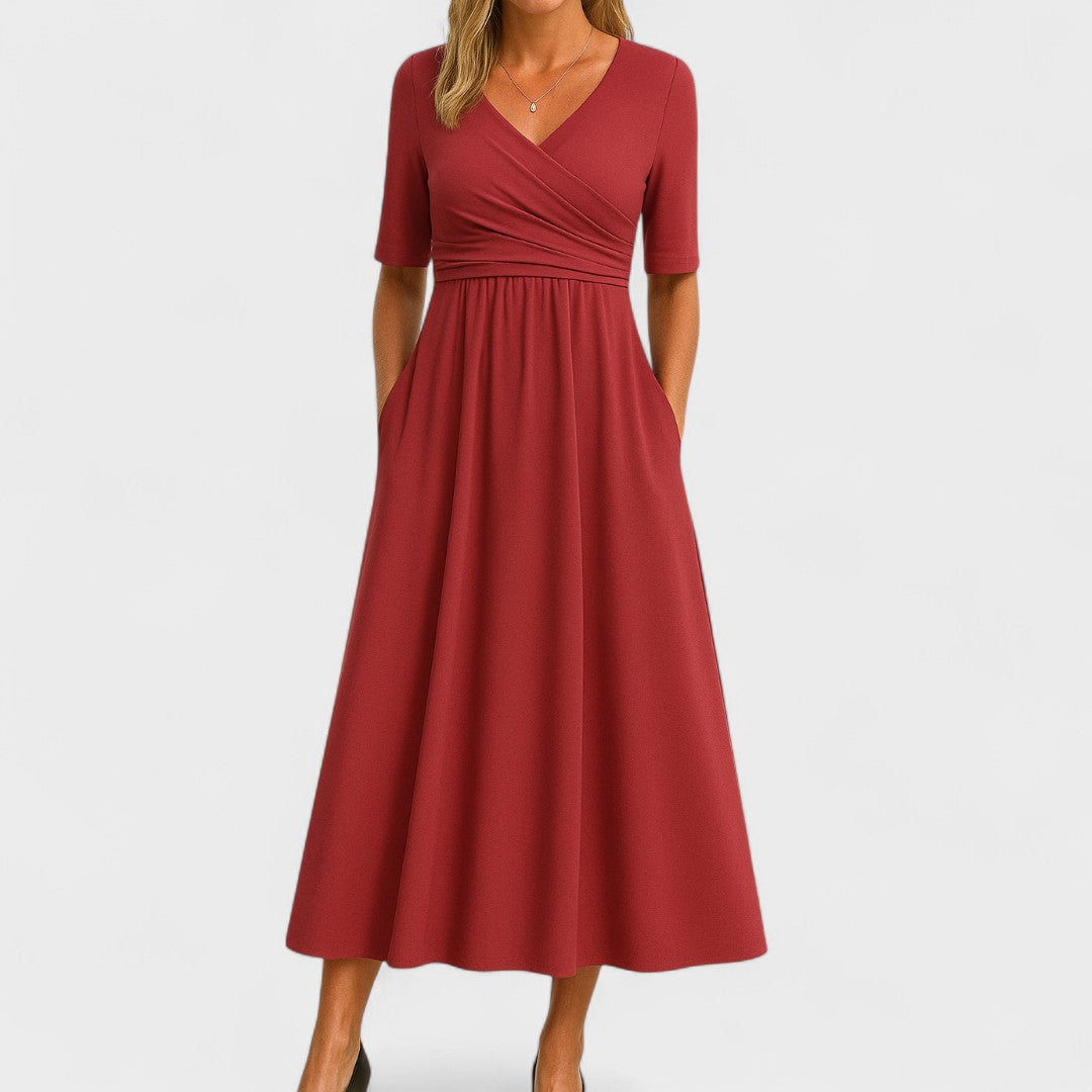 Marleen – Elegancka sukienka midi