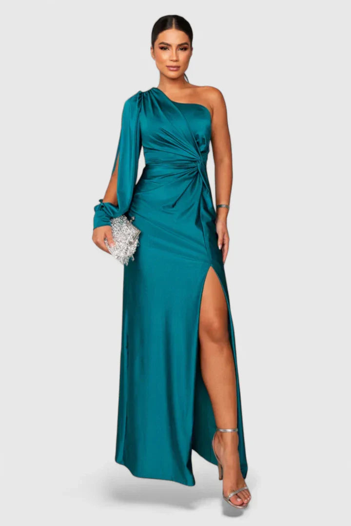 Klaudia Elegancka Sukienka Maxi