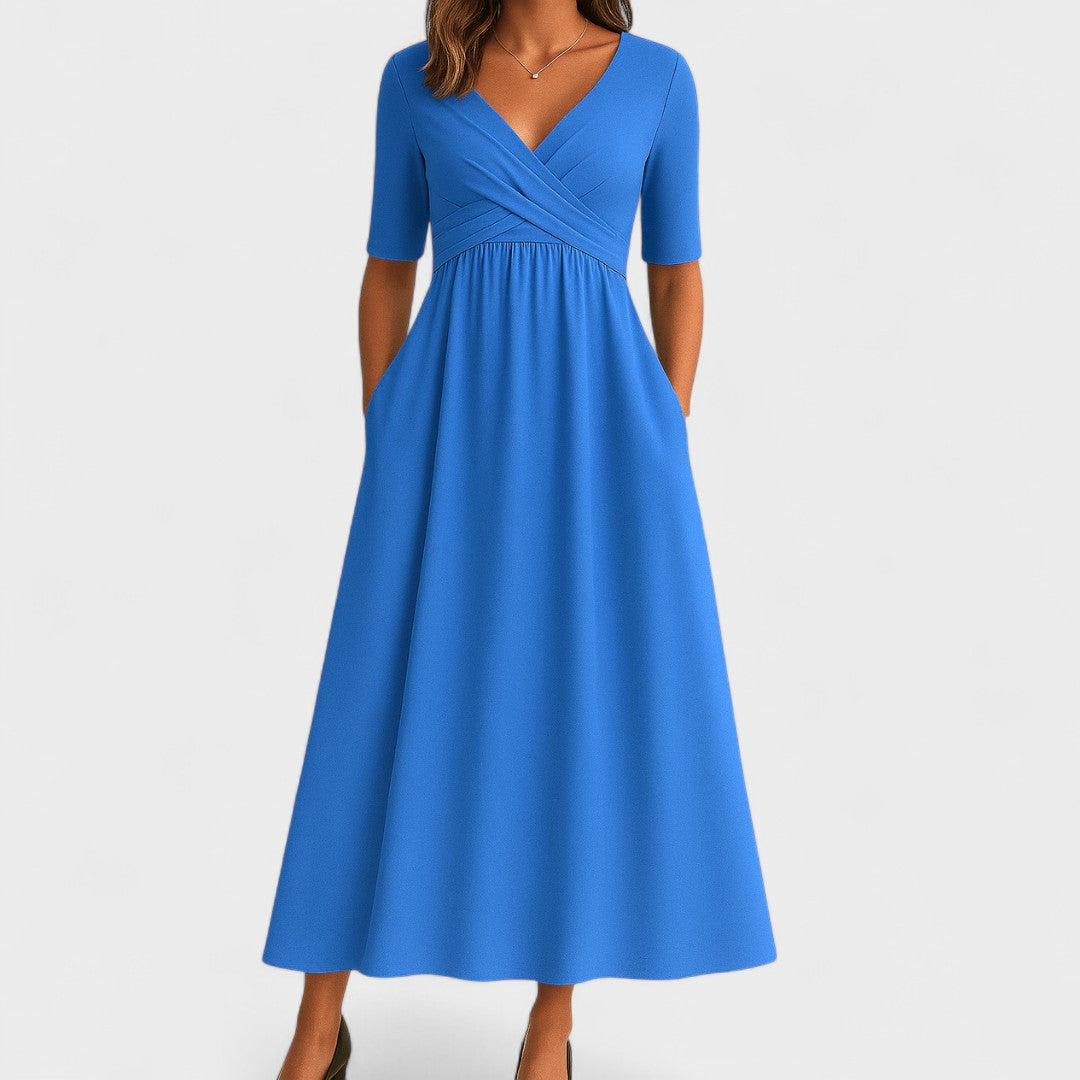 Marleen – Elegancka sukienka midi