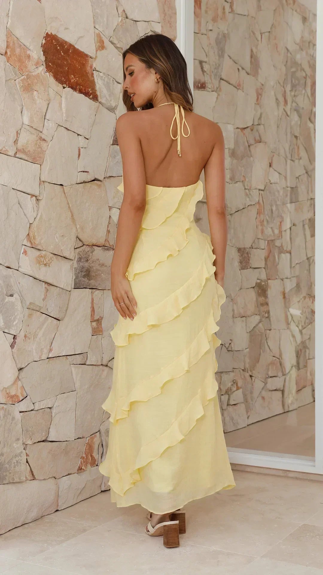 Linda Elegancka Sukienka Maxi