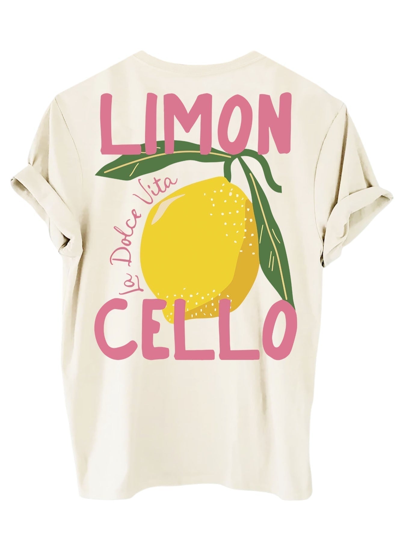 Limoncello Modna Koszulka z Cytryną dla Kobiet