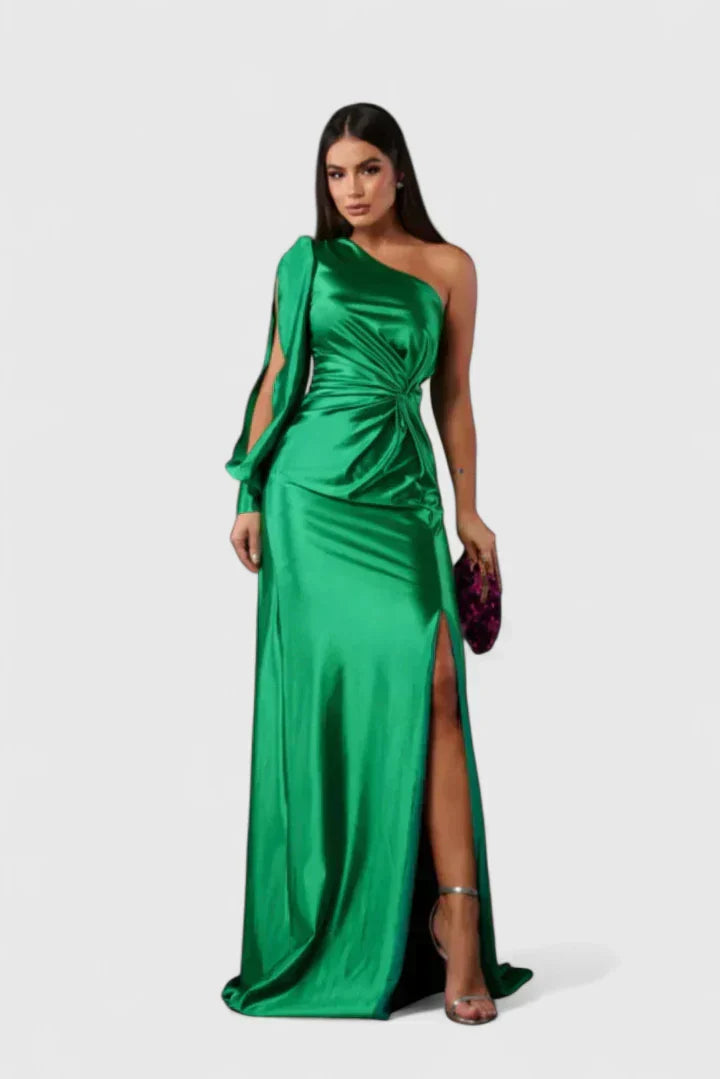 Klaudia Elegancka Sukienka Maxi