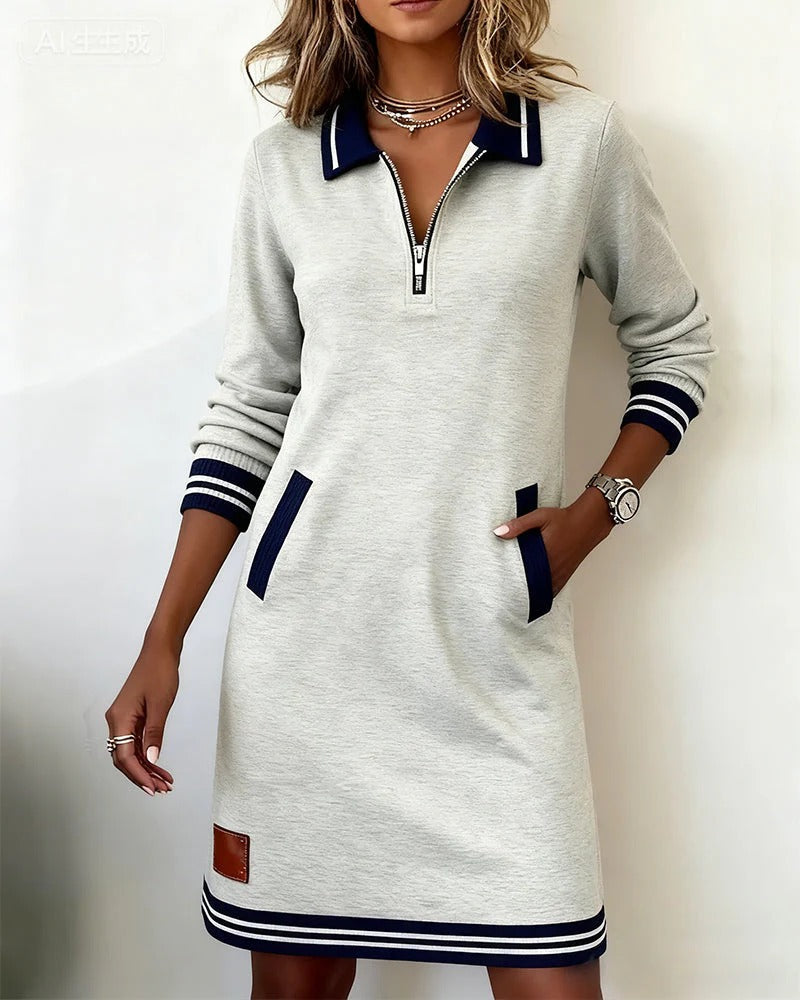 Zofia – Elegancka Sukienka Maxi dla Ponadczasowego Komfortu